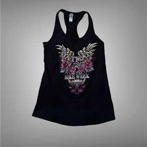 Oatman Arizona Bike Week black tank top Size S #biker